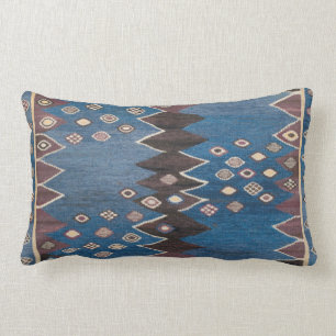 Östlig brytningvintageperser mattar mönster lumbarkudde