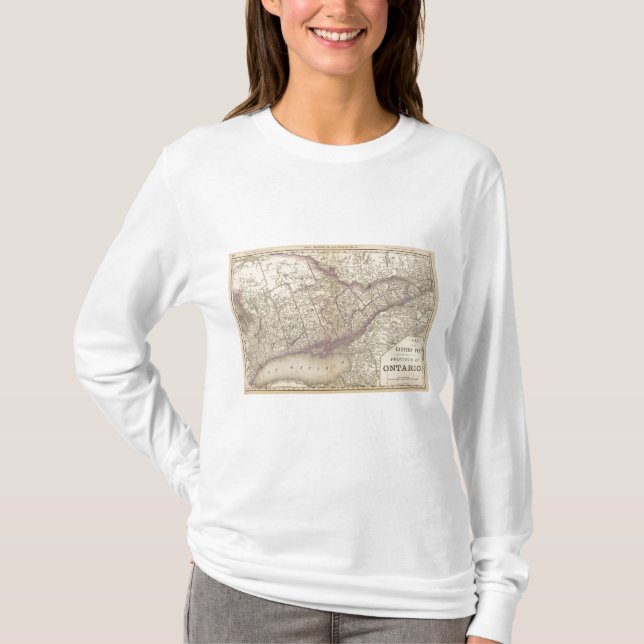 Östlig del av Ontario T Shirt (Framsida)