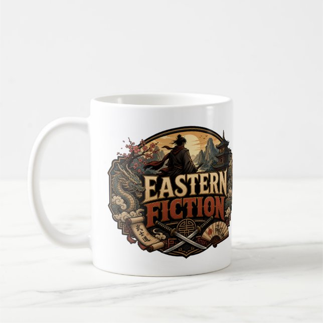 Östlig fiktion kaffemugg (Vänster)