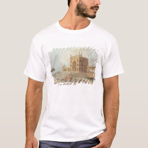 Östlig grind av Jummahen Musjid på Delhi, från Tee