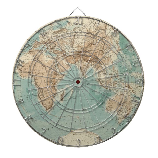 Östlig halvklot 7 piltavla (Framsidan)