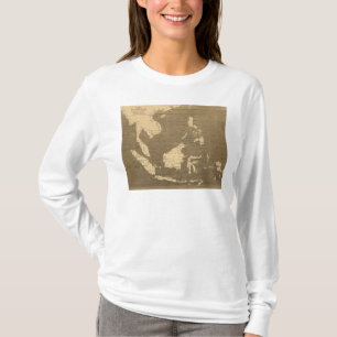 Östlig Indien ökarta vid Arrowsmith T-shirt