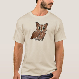 Östlig röd Screechuggla (arrangera gradvis), Tee Shirt