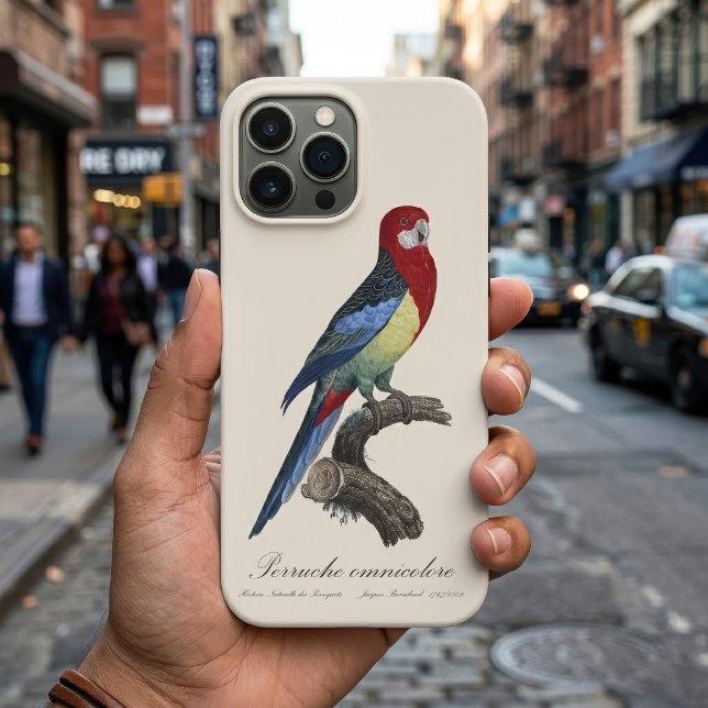 Östlig rosella eller Platycercus eximius parakit (Eastern rosella or Platycercus eximius parakeet. iPhone Case)