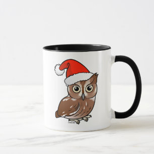 Östlig Screechuggla Santa Mugg