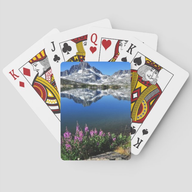 Östlig Sierra berg Casinokort (Baksidan)