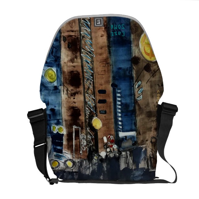 Östlig SOMA - messenger bag - Walkerart som går (Öppen Baksida)