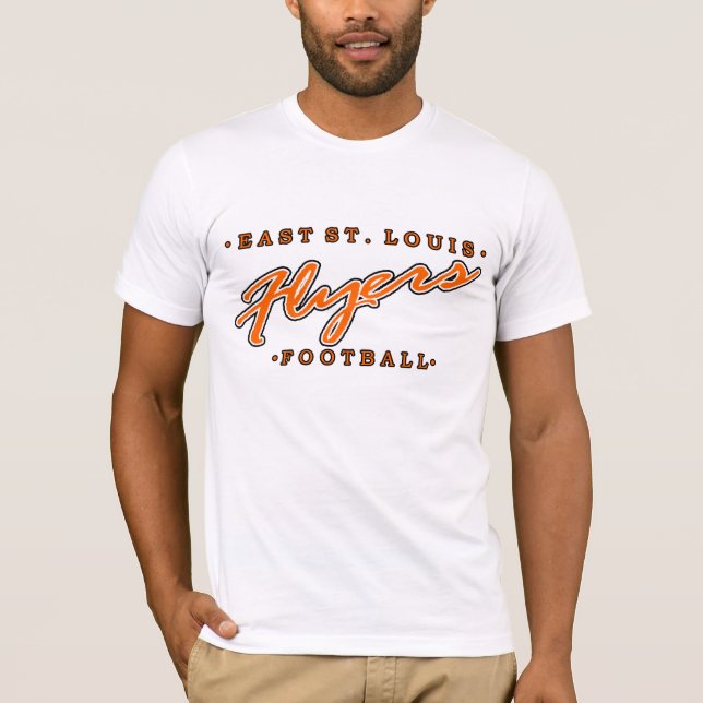 Östlig St Louis reklambladfotboll T-shirt (Framsida)