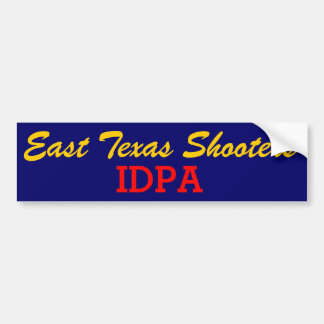 Östlig Texas IDPA bildekal