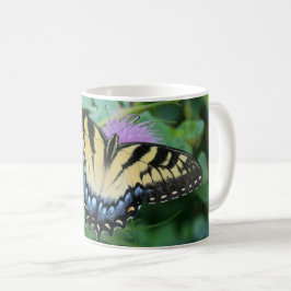 Östlig Tigersvalstjärtsssommarfjäril Kaffemugg