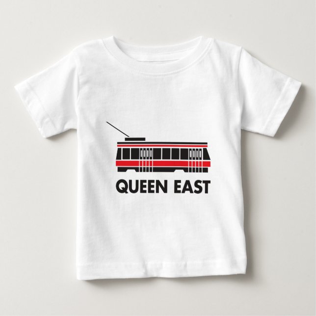 Östlig (Toronto) Streetcar för drottning Tee (Framsida)