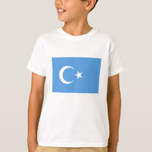 Östlig Turkestan Uyghur flagga T Shirt