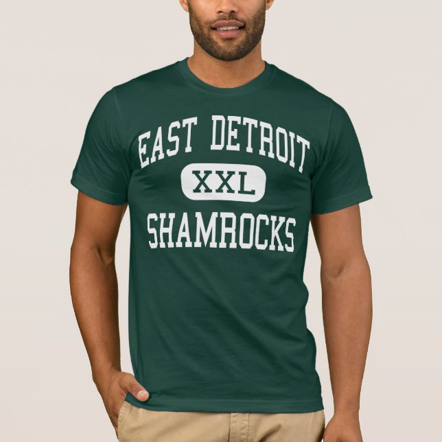 Östliga Detroit - Shamrocks - kick - Eastpointe T Shirt (Framsida)