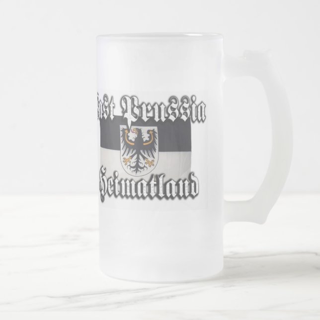 Östligt Prussiaexponeringsglas Frostat Ölglas (Höger)