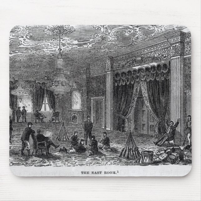 Östligt rum av Vita huset under det borgerligt Musmatta (Framsidan)