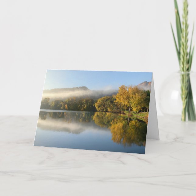 Östligt sjöreflexionskort kort (Framsida)