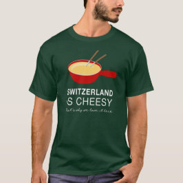 Ostliknande Schweitz roligt Fondueparty Tröja