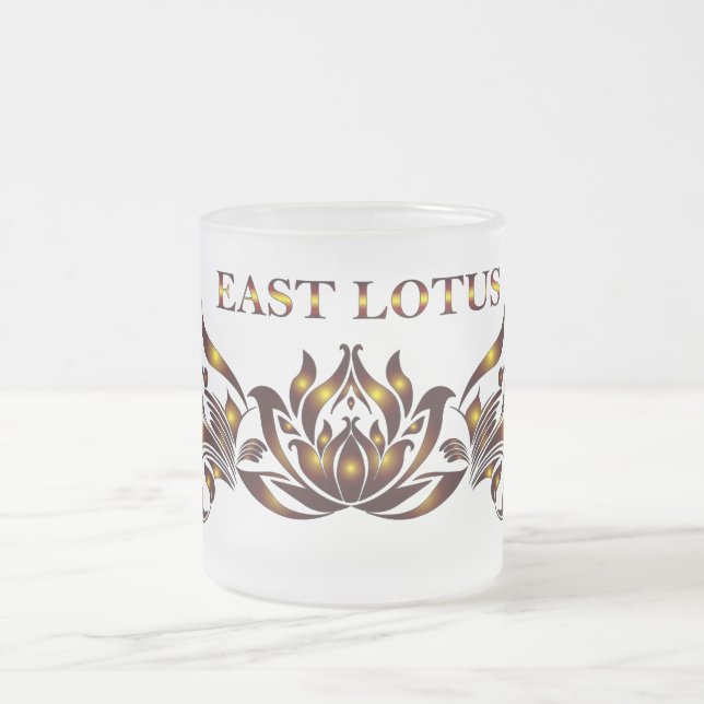 Östlotus Glas Mugg (Center)