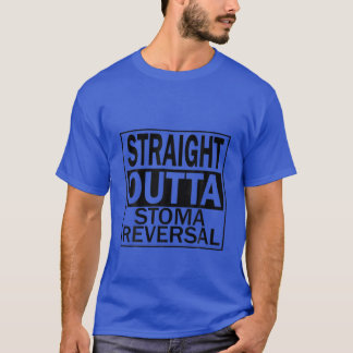 Ostomifunny Rak Outta Stoma Reverse Bag Lea T Shirt