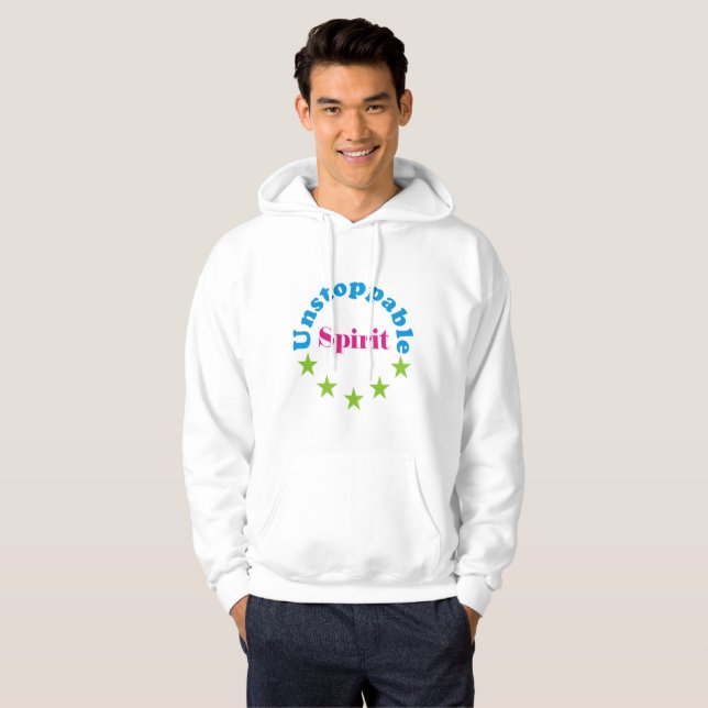 ostoppbar anda hoodie (Hel framsida)
