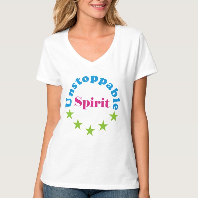 ostoppbar anda t shirt (Framsida)