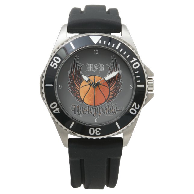 Ostoppbar (basket) armbandsur (Framsida)