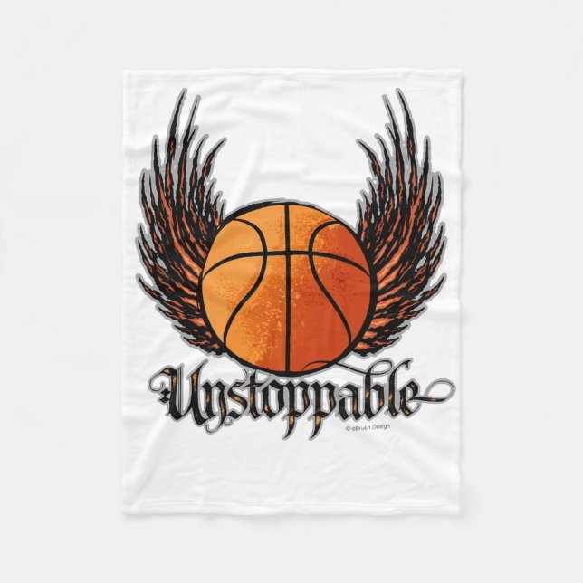 Ostoppbar (basket) fleecefilt (Framsidan)