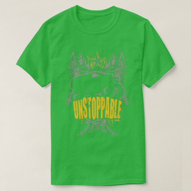 Ostoppbar Heraldisk monster Lastbil 2 T Shirt (Design framsida)