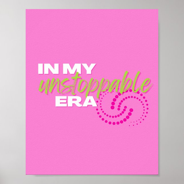 Ostoppbar, i min ostoppbara era, parfym, Rosa Poster (Framsidan)