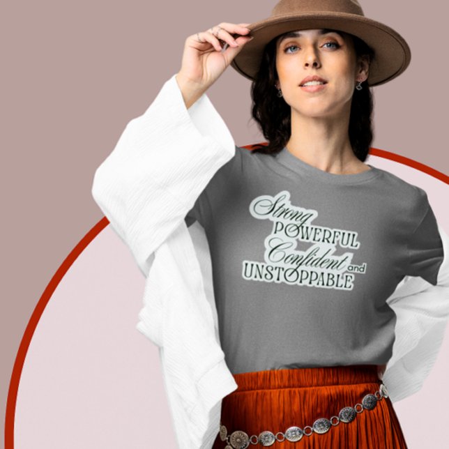 Ostoppbar Inspirerande T-Shirt (Skapare uppladdad)
