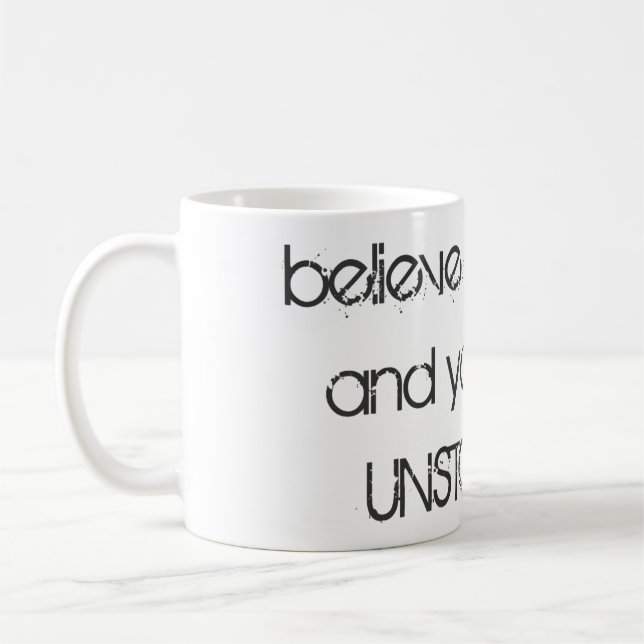 Ostoppbar Kaffemugg (Vänster)