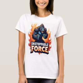 Ostoppbar kraft: Fet och kraftfull T Shirt