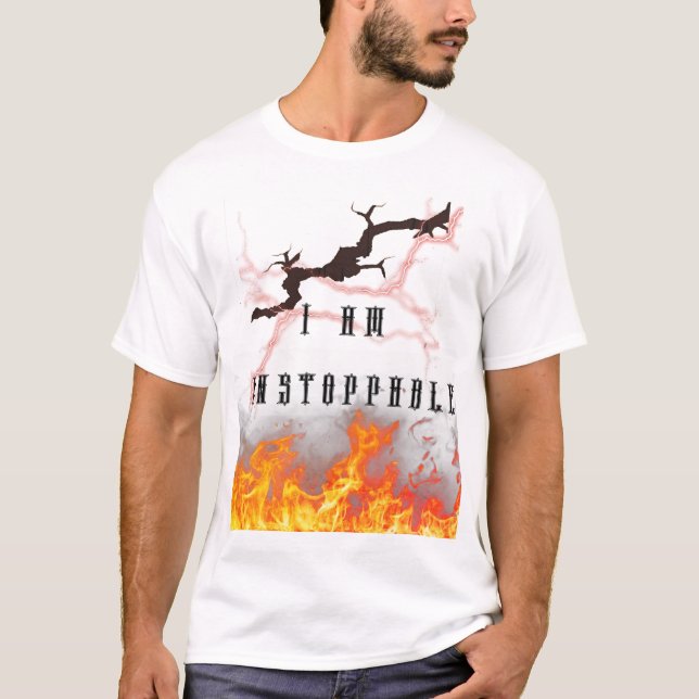 OSTOPPBAR KRAFT T SHIRT (Framsida)