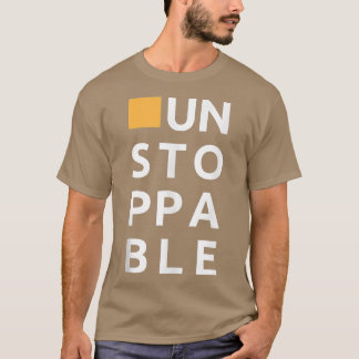Ostoppbar, Motiv och problemfri novelty med SA T Shirt