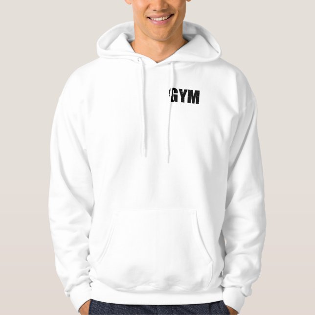 Ostoppbar: Motiverad grammofondesign Hoodie (Framsida)