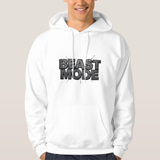 Ostoppbar: Motiverad grammofondesign Hoodie (Framsida)