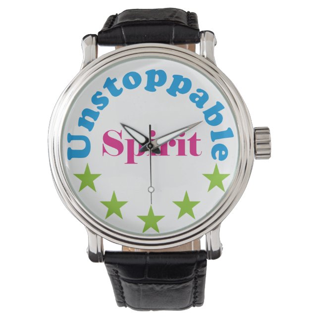 ostoppbar sprit armbandsur (Framsida)