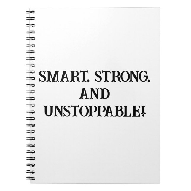 Ostoppbara Barns Empowerment Anteckningsbok (Framsidan)