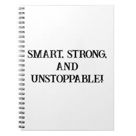 Ostoppbara Barns Empowerment-anteckningsbok Anteckningsbok