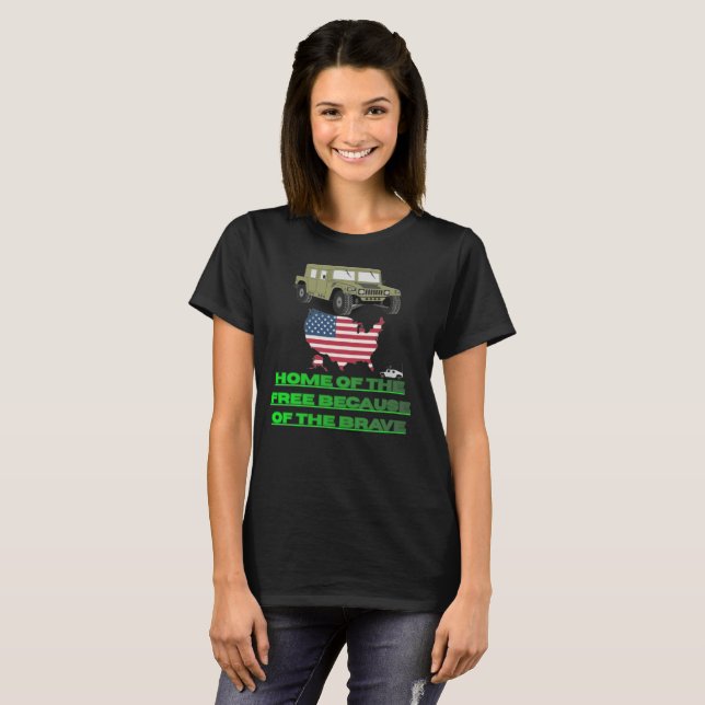 Ostoppbara veteraner t shirt (Hel framsida)