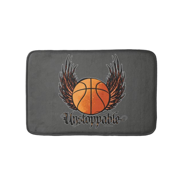 Ostoppbart (basket) badrumsmatta (Framsidan)