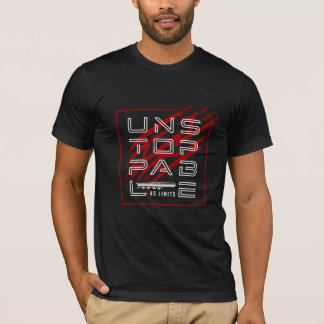 Ostoppbart - fet Påstående-design med en Ord i T Shirt