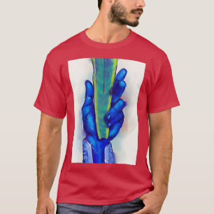 Ostoppbart gummi t shirt
