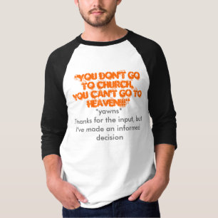 Ostört bås som ett heathen. t-shirt