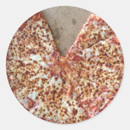 OstPizza Runt Klistermärke