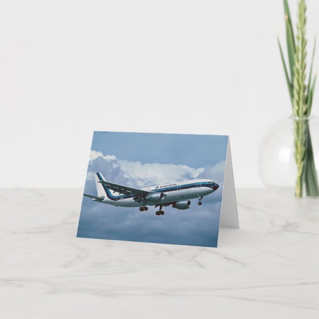 ÖSTRA AIRLINES Airbus A300 Kort (Framsida)