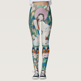 ÖSTRA ART TRYCKT Leggings