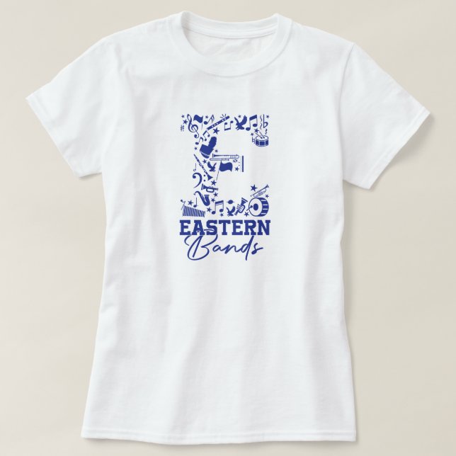 Östra Bands Musical E T Shirt (Design framsida)