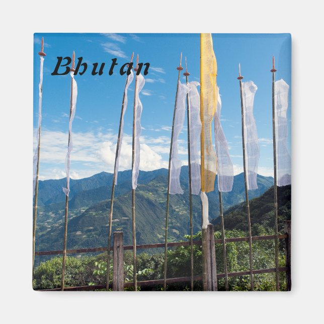 Östra Bhutan Magnet (Framsidan)