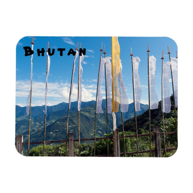 Östra Bhutan Magnet (Horisontell)